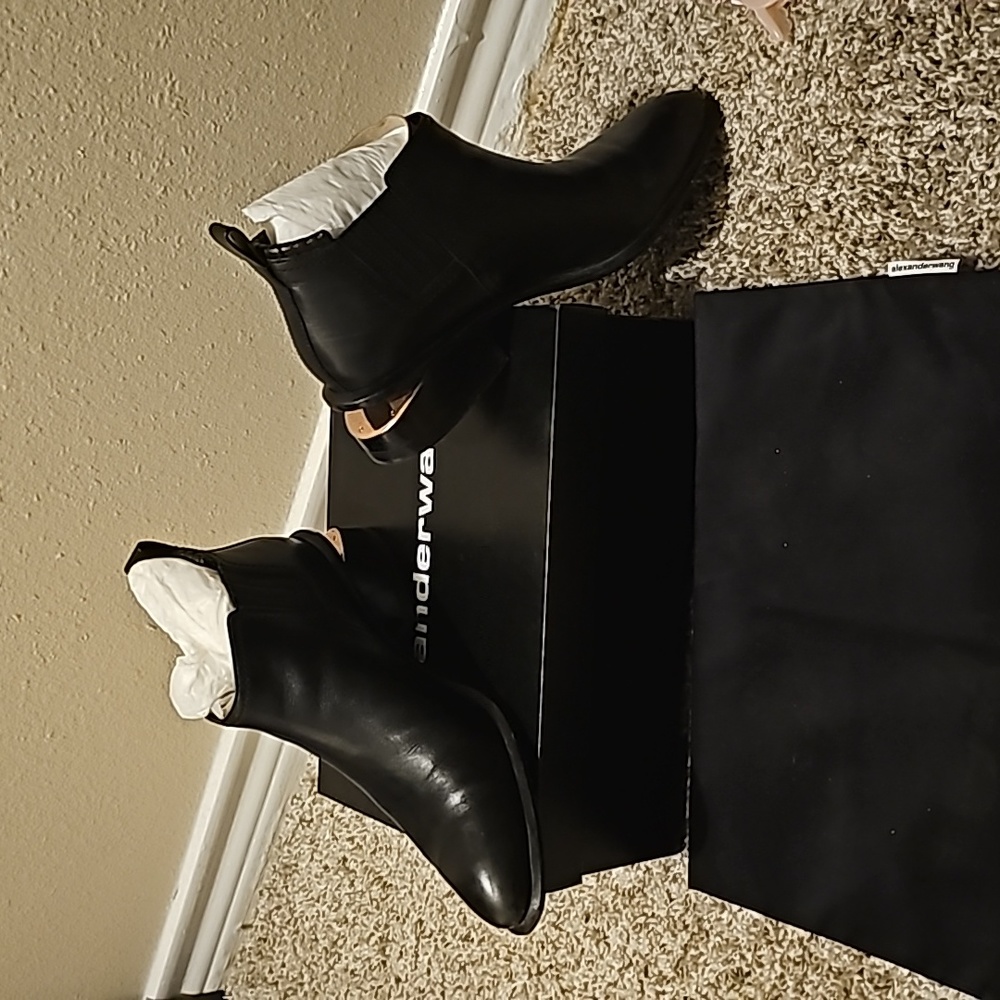 alexander wang kori boot size 39 1/2